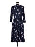 ModCloth Print Blue Casual Dress Size M - photo 2