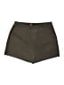 SPANX Solid Green Khaki Shorts Size XL - photo 1