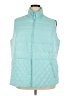 Talbots Outlet 100% Polyester Teal Vest Size 3X - photo 1