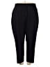 Xersion Solid Black Casual Pants Size 3X - photo 1