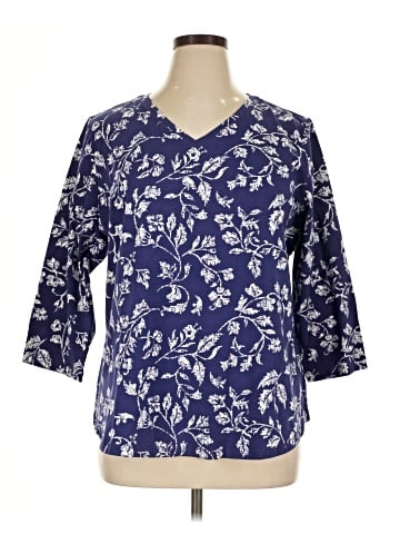 D&Co. 3/4 Sleeve Blouse (view 1)