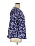 D&Co. Blue 3/4 Sleeve Blouse Size XL - photo 4