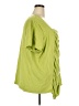 Denim 24/7 Green Short Sleeve Blouse Size 3X - photo 4