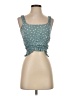 LA Hearts 100% Rayon Teal Tank Top Size XS - photo 1