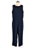 Carolina Belle Solid Blue Jumpsuit Size 12 - photo 1