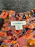 Sundance Floral Orange 3/4 Sleeve Blouse Size XL - photo 7
