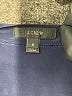 J.Crew 100% Silk Blue Long Sleeve Silk Top Size 8 - photo 7
