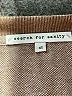 Search for Sanity Color Block Tan Pullover Sweater Size XL - photo 7