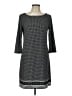 Max Studio Polka Dots Black Casual Dress Size L - photo 1