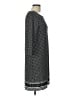 Max Studio Polka Dots Black Casual Dress Size L - photo 4