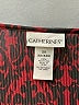 Catherines 100% Polyester Red Long Sleeve Blouse Size 2X - photo 7