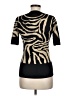 Cache Animal Print Black Cardigan Size M - photo 2
