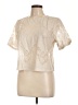 Express Ivory Short Sleeve Blouse Size L - photo 1