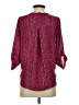 West Kei 100% Polyester Burgundy 3/4 Sleeve Blouse Size XS - photo 2