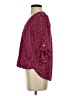 West Kei 100% Polyester Burgundy 3/4 Sleeve Blouse Size XS - photo 5