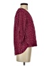 West Kei 100% Polyester Burgundy 3/4 Sleeve Blouse Size XS - photo 4