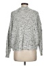 Garage Tweed Silver Pullover Sweater Size M - photo 2