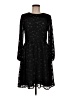 J.Crew 100% Polyester Stars Black Cocktail Dress Size 6 - photo 1