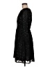 J.Crew 100% Polyester Stars Black Cocktail Dress Size 6 - photo 5