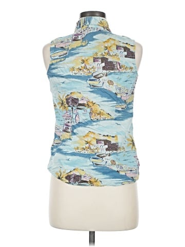 Boden Sleeveless Button-Down Shirt (view 2)