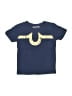 True Religion Blue Short Sleeve T-Shirt Size 6 - photo 1