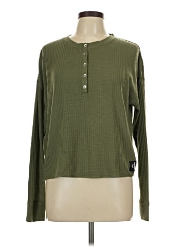 CALVIN KLEIN JEANS Long Sleeve Top (view 1)