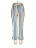 Pull&Bear Stripes Blue Casual Pants Size M - photo 1