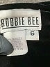 Robbie Bee 100% Polyester Black Cocktail Dress Size 6 - photo 7