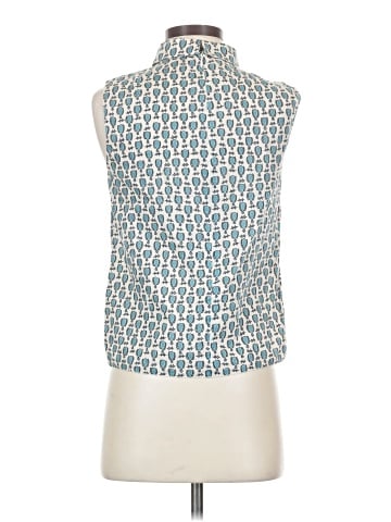 Jil Sander Navy Sleeveless Blouse (view 2)