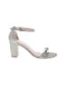 Stuart Weitzman Silver Sandals Size 7 1/2 - photo 1