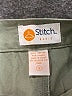 Assorted Brands 100% Cotton Solid Green Cargo Shorts Size 8 - photo 3