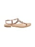 Black Rivet Tan Sandals Size 9 1/2 - photo 1