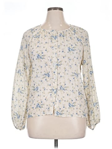 DAZY Long Sleeve Blouse (view 1)