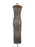 Unbranded Metallic Gold Cocktail Dress Size 4 (estimated) - photo 2