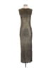 Unbranded Metallic Gold Cocktail Dress Size 4 (estimated) - photo 1