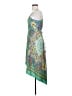 Atmosphere 100% Polyester Paisley Green Cocktail Dress Size 10 - photo 5