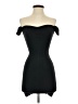 Bershka Solid Black Cocktail Dress Size S - photo 1