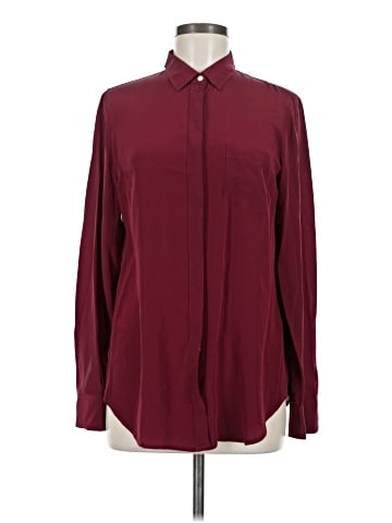 J.Crew Long Sleeve Silk Top (view 1)