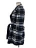 Theory Plaid Blue Wool Coat Size M - photo 5