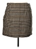 H&M Houndstooth Brown Formal Skirt Size 10 - photo 2