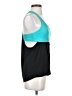 Onzie Teal Sleeveless Top Size S - photo 4