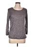 Comfy U.S.A. Gray 3/4 Sleeve Top Size L - photo 1