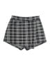 Papaya Plaid Silver Skort Size M - photo 1