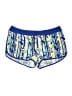 Columbia 100% Polyester Print Blue Athletic Shorts Size L - photo 1
