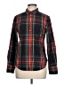 J.Crew Plaid Black Long Sleeve Button-Down Shirt Size 10 - photo 1