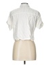 Zara Basic White Short Sleeve Blouse Size L - photo 2