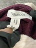 Maurices Color Block Burgundy Pullover Sweater Size M - photo 7
