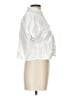 Zara Basic White Short Sleeve Blouse Size L - photo 4