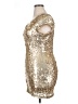 Xscape 100% Polyester Metallic Gold Cocktail Dress Size 14 - photo 5