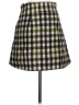 J.Crew 100% Wool Plaid Green Wool Skirt Size 0 - photo 2